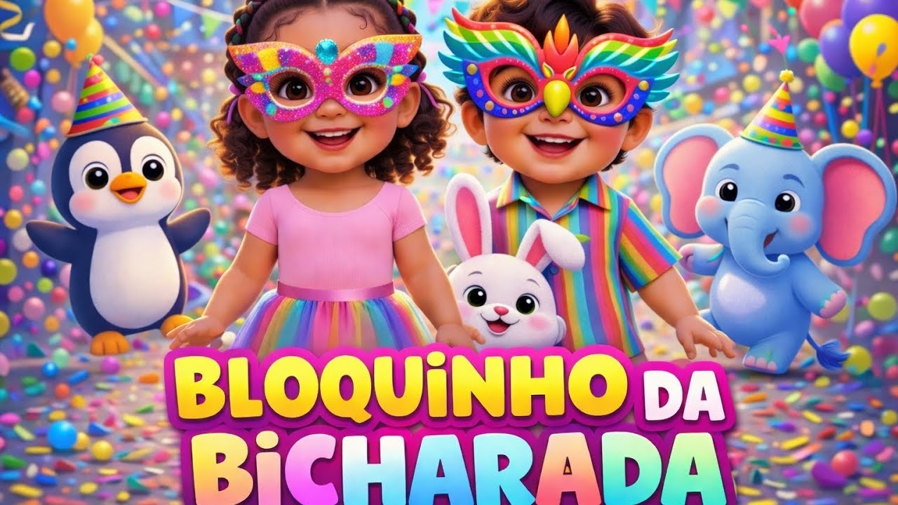 Bloquinho de carnaval - música infantil de marchinha 