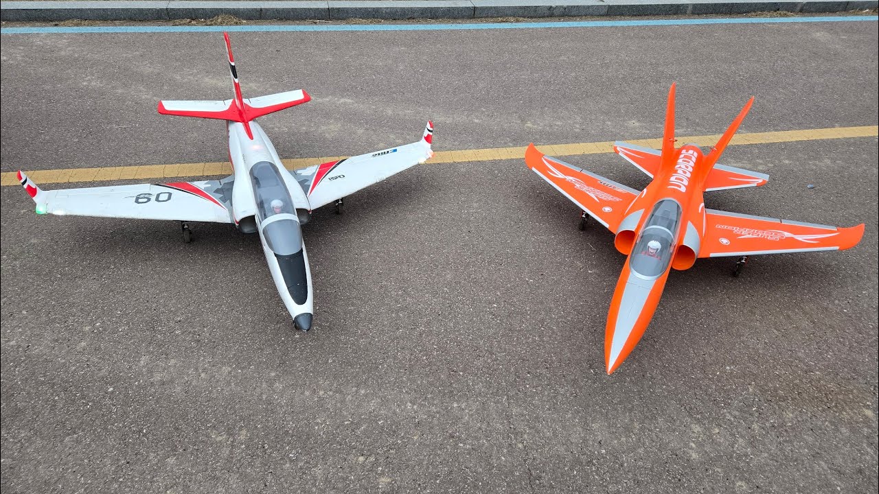 Formation Flight of 90mm EDF Brothers~!!!  E-Flight Viper & FMS Super Scorpion V2
