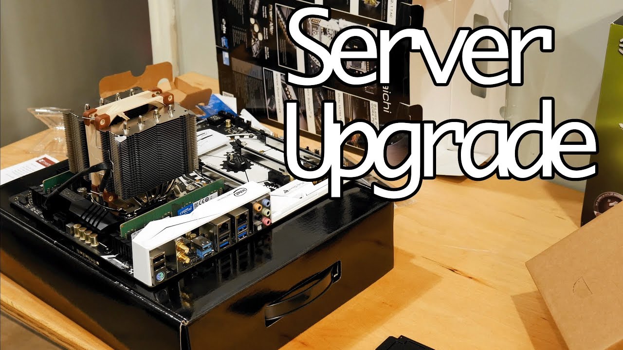 Upgrading my NAS Server to ECC RAM and an Intel Xeon CPU!