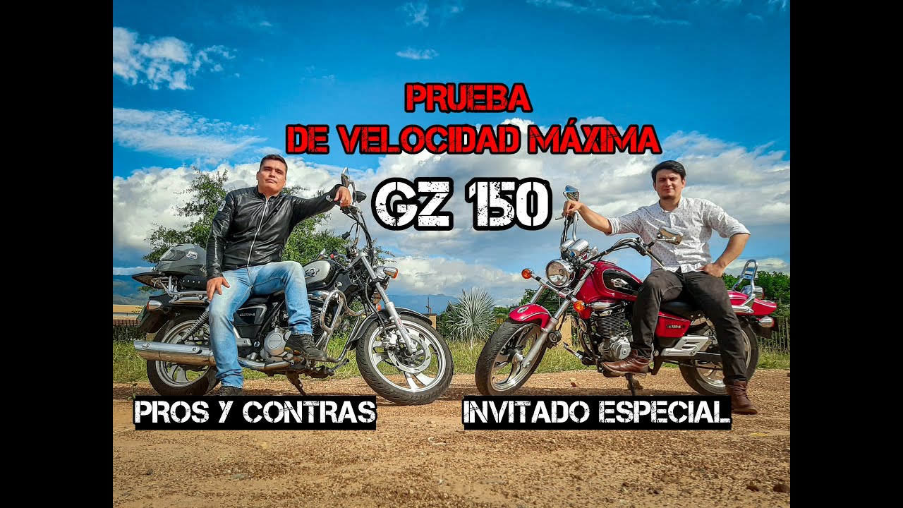 SUZUKI GZ 150| PRUEBA DE VELOCIDAD MÁXIMA| PROS Y CONTRAS, INVITADO ESPECIAL|