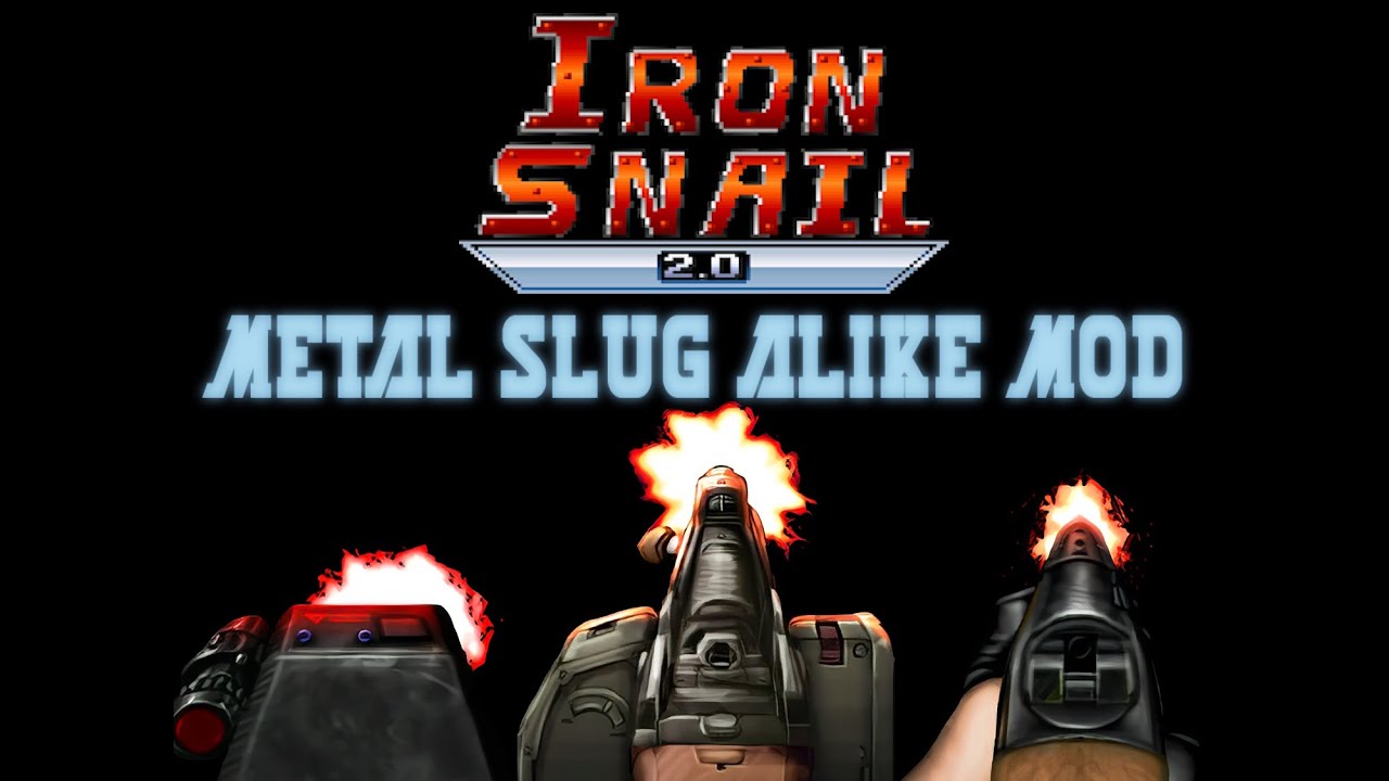 Iron Snail 2.0 Upscaled Weapons