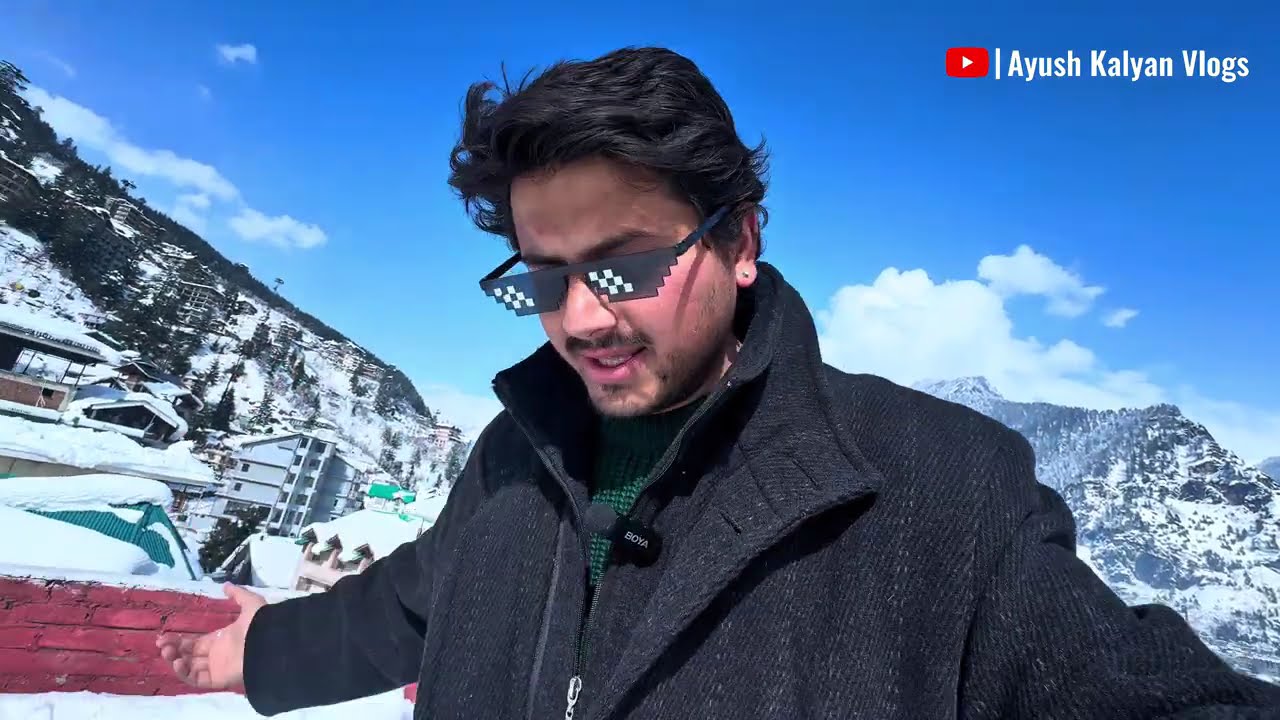 Snowfall in Manali ❄️ | Manali Current February Update 