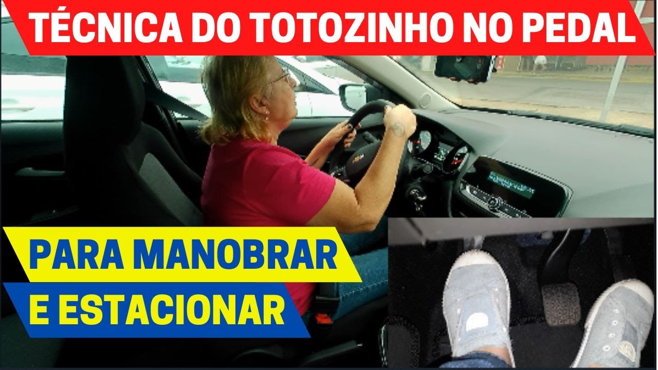 Técnica do TOTOZINHO para MANOBRAR e ESTACIONAR!
