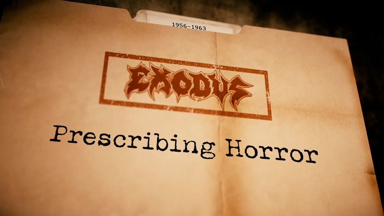 EXODUS - Prescribing Horror (OFFICIAL LYRIC VIDEO)