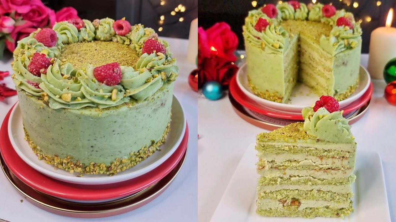 Recette de Russe pistache قاطو الفستق الفاخرة