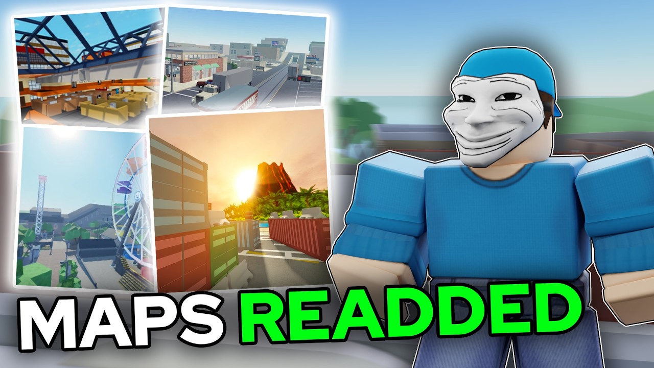 НОВОЕ ОБНОВЛЕНИЕ | ДОБАВЛЕНО 4 старые карты..! (Roblox Arsenal)