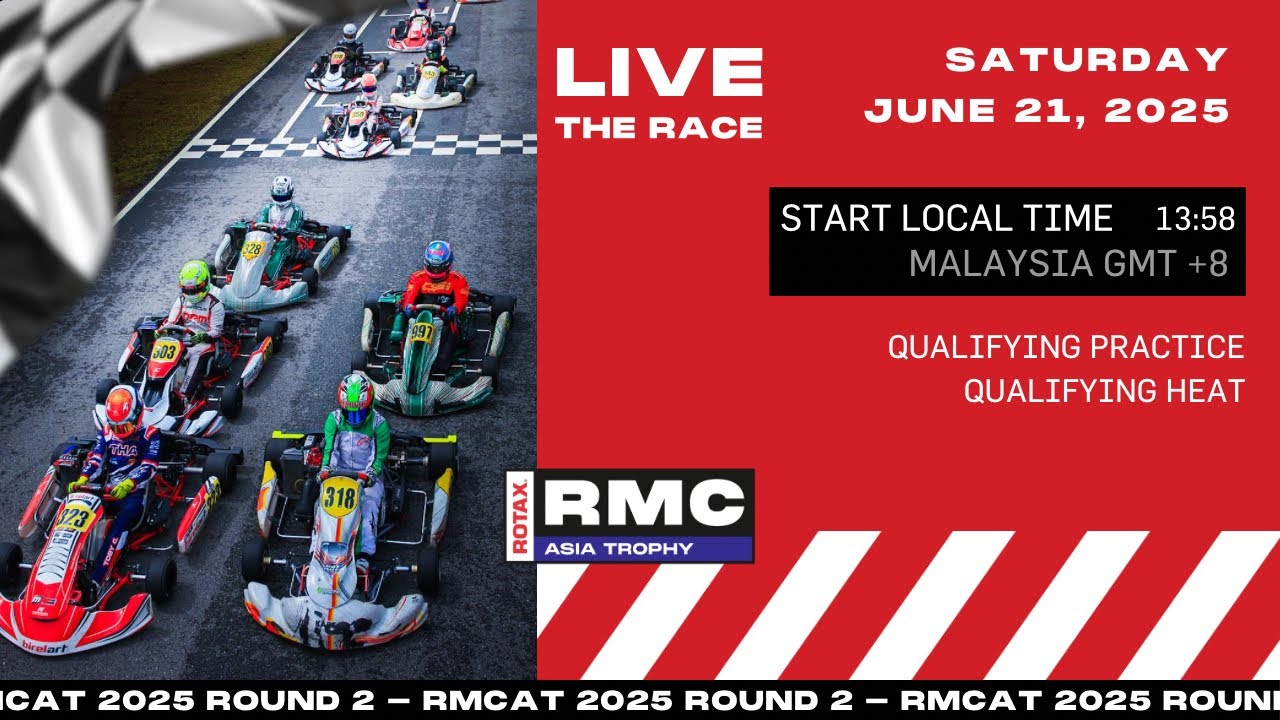 ROTAX MAX CHALLENGE ASIA TROPHY 2025 | Round 2 | Qualify