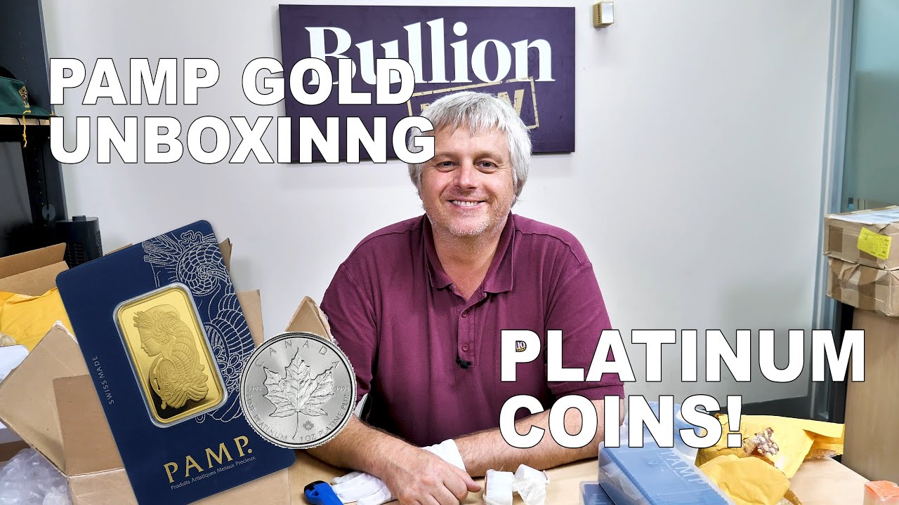 Pamp Minted Bars, Gold Buffalos and OVERSEAS PLATINUM!!