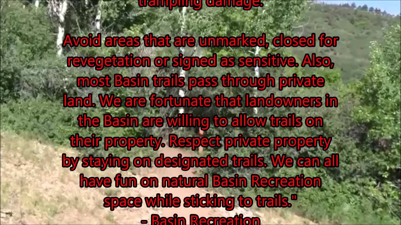 Wilderness Project Trail Use Impact