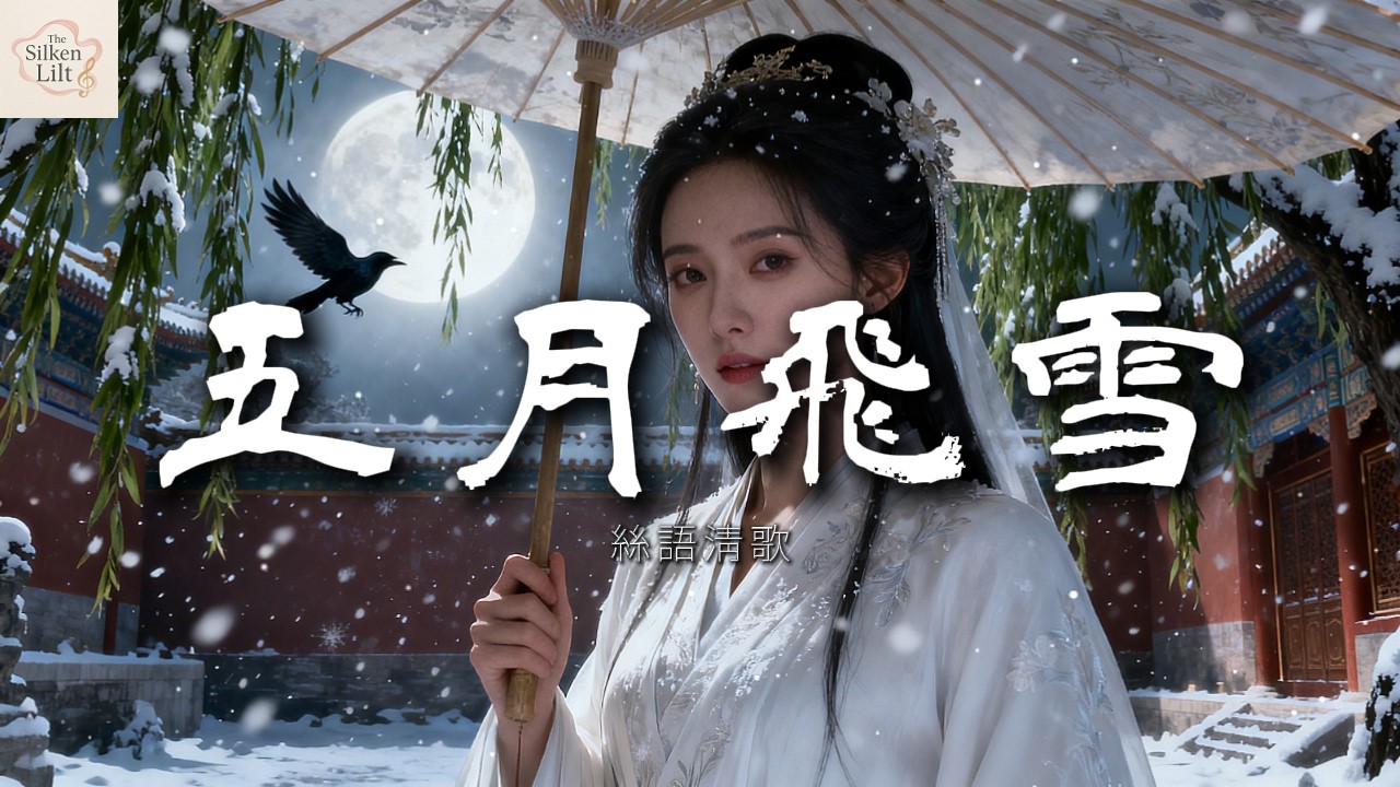 《五月飛雪》｜堂前的誓言太美，如今卻換滿身血｜絲語清歌｜古風原創【動態歌詞】