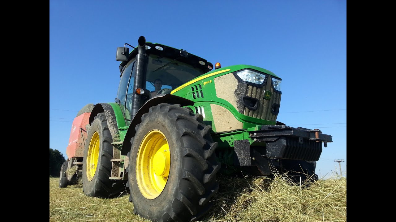 John Deere 6140R + Kuhn VB 2160