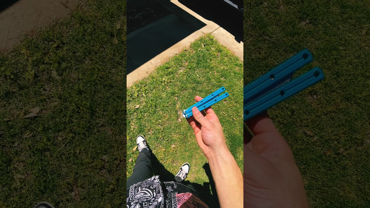 Chill Kraken Live blade flips #kraken #balisong #butterflyknife