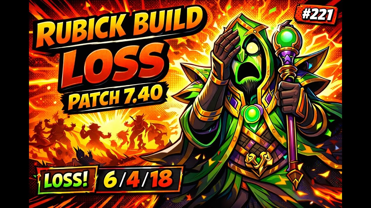 Rubick Gameplay, I tried | Patch 7.40 | Loss | Turbo | Dota 2 #221 🧙‍♂️