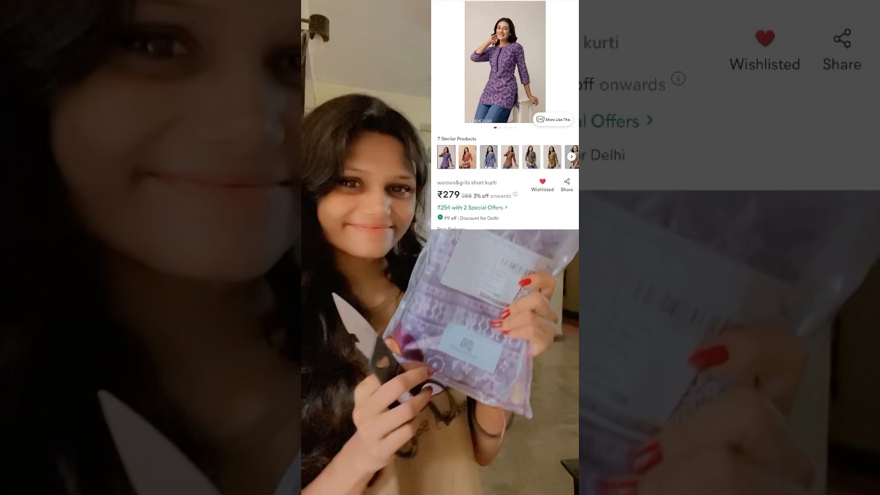 Meesho Kurti Review 💕Kya Yeh Worth Hai? Honest Opinion #meesho #honestreview #meeshoreviews #kurti