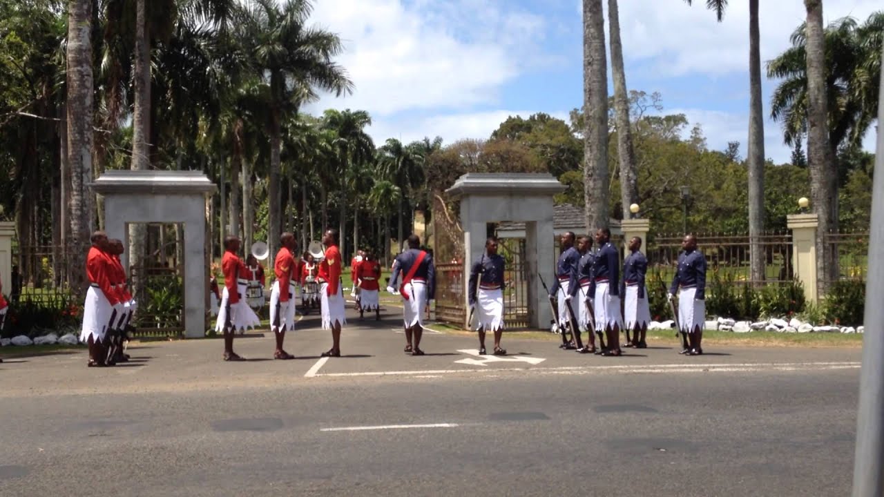 Suva Changing of the Guard 27/09/2014