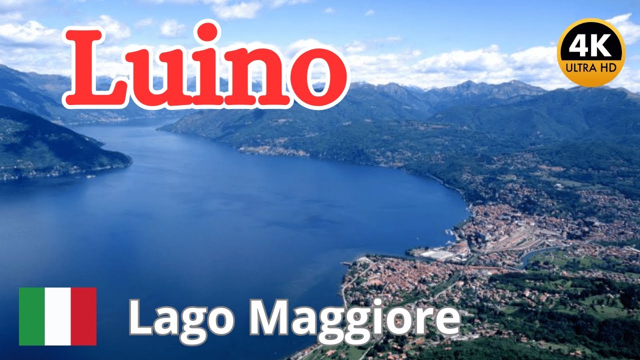 Luino, Lago Maggiore 🇮🇹 4K Walking Tour - October 2024