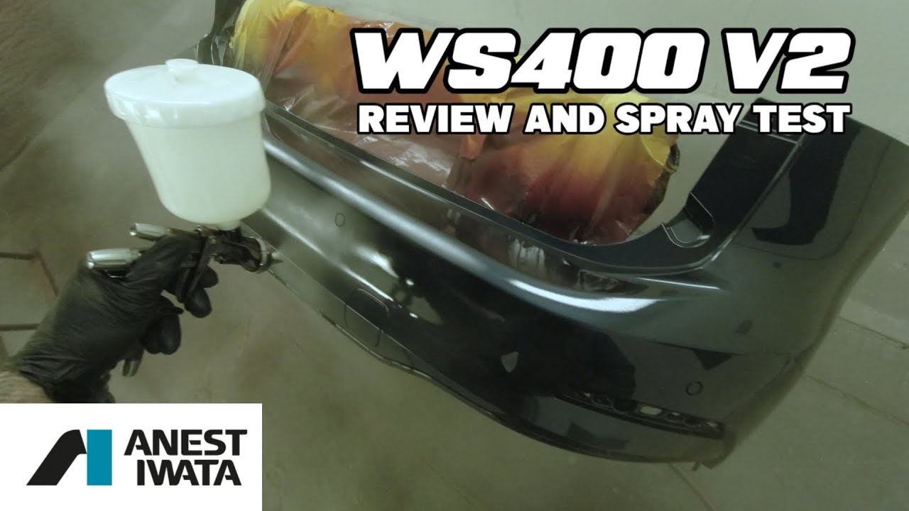Тестирование лакокрасочного покрытия iwata WS 400 v2