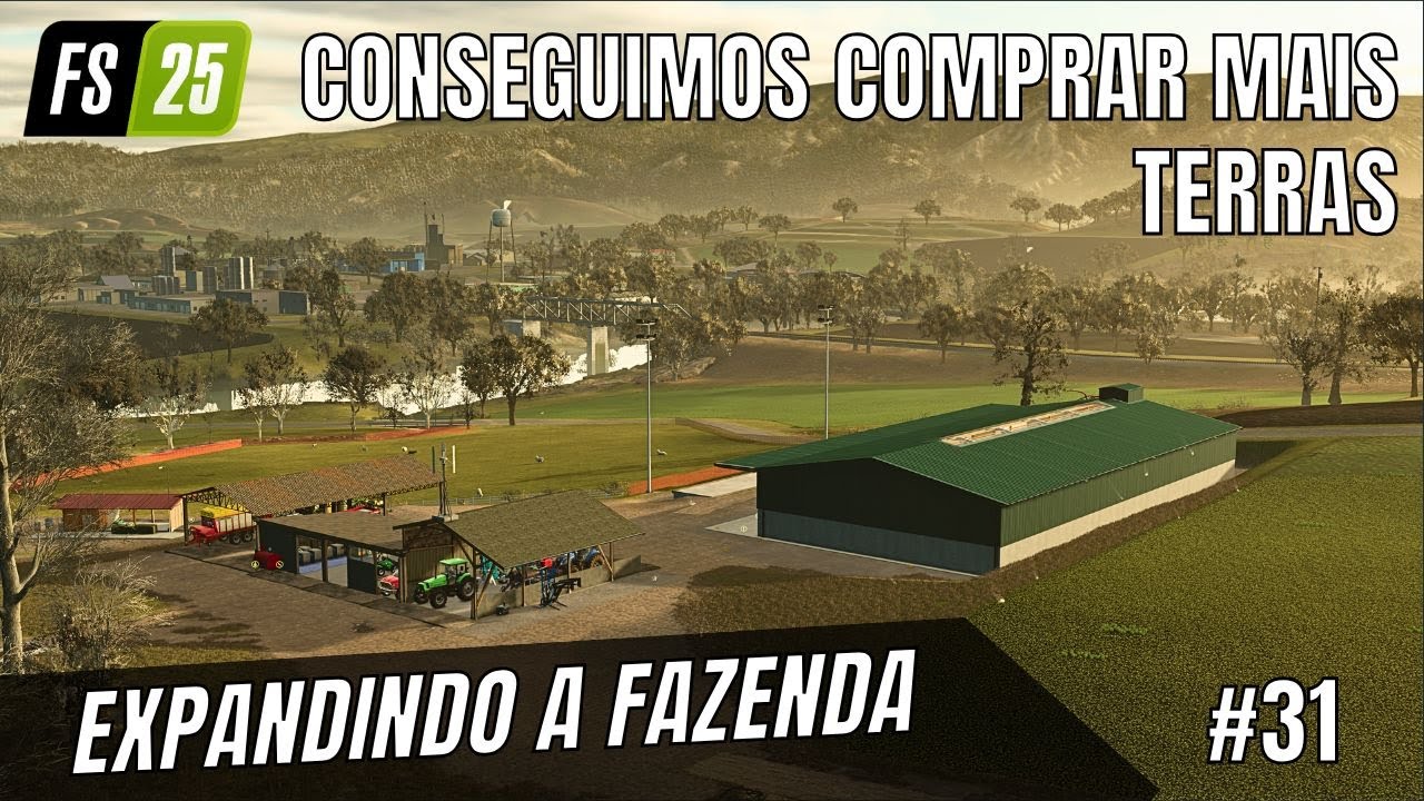 #31 Começando Zero dia 53-55 | Compramos mais Campos e Expandimos a Fazenda Farming Simulator 25