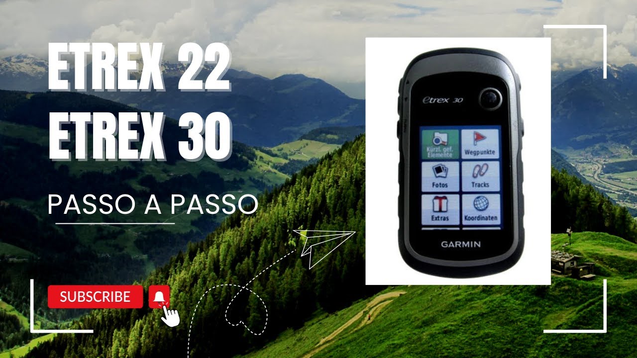 GPS eTrex 22 configuração Guia Completo  Como configurar o GPS garmim