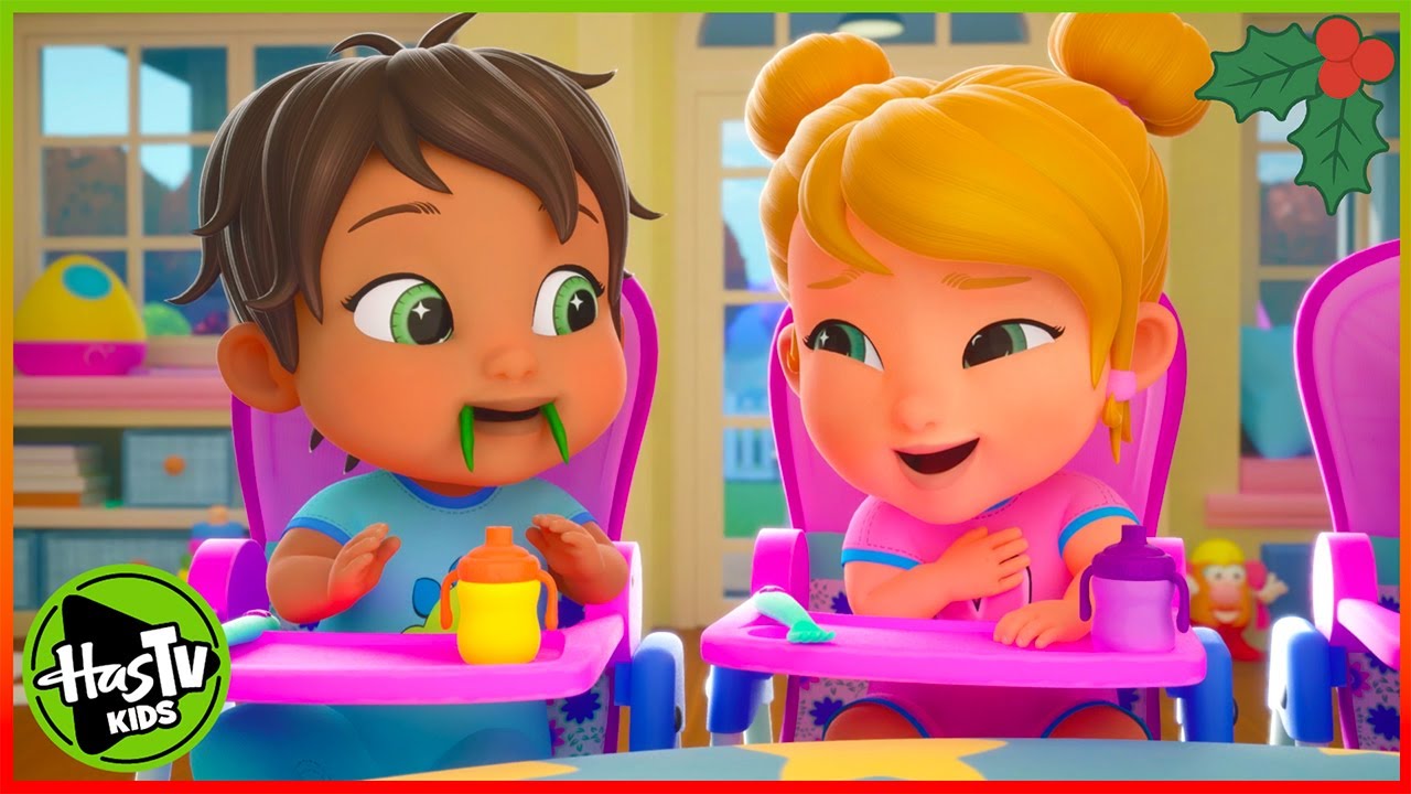 👶 Christmas with Baby Alive 🎄 Funny Food! 🟢 HasTV Kids