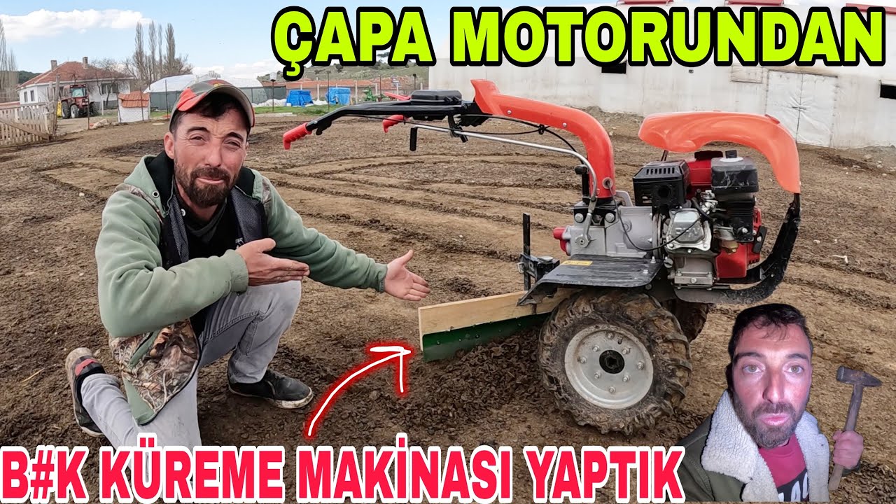 ÇAPA MOTORUNA KÜREME APARATI YAPTIM!! SÜPER~KEÇİ TIRNAK BAKIMI~DOMUZLAR MI BASTI?