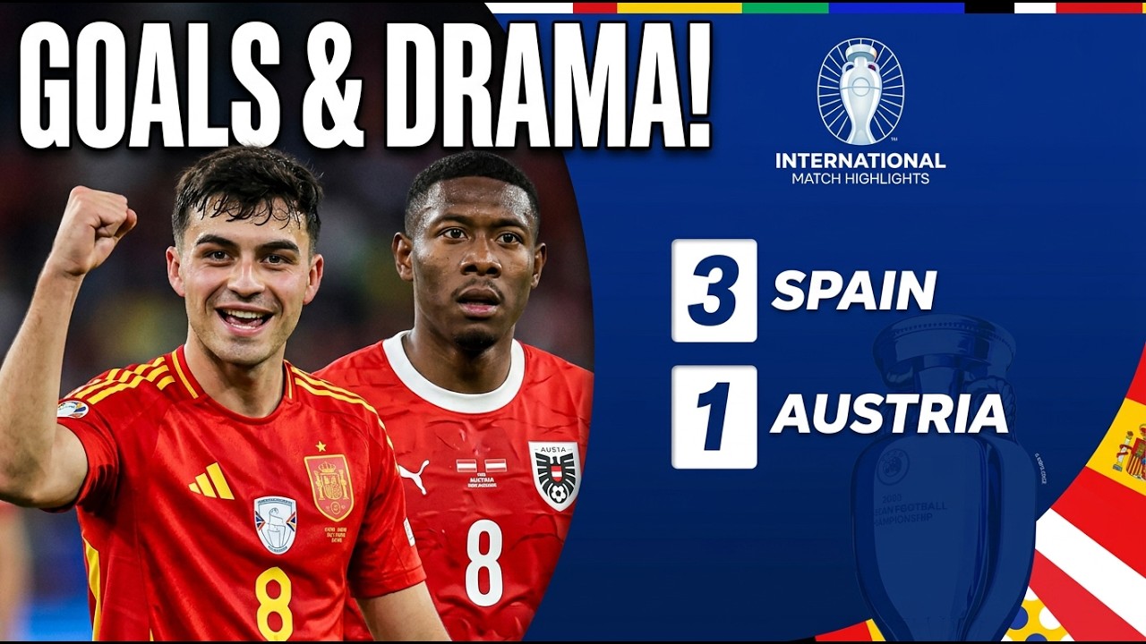 Spain vs Austria Extended Highlights 🌎🏆 | 2026 FIFA World Cup Qualifiers