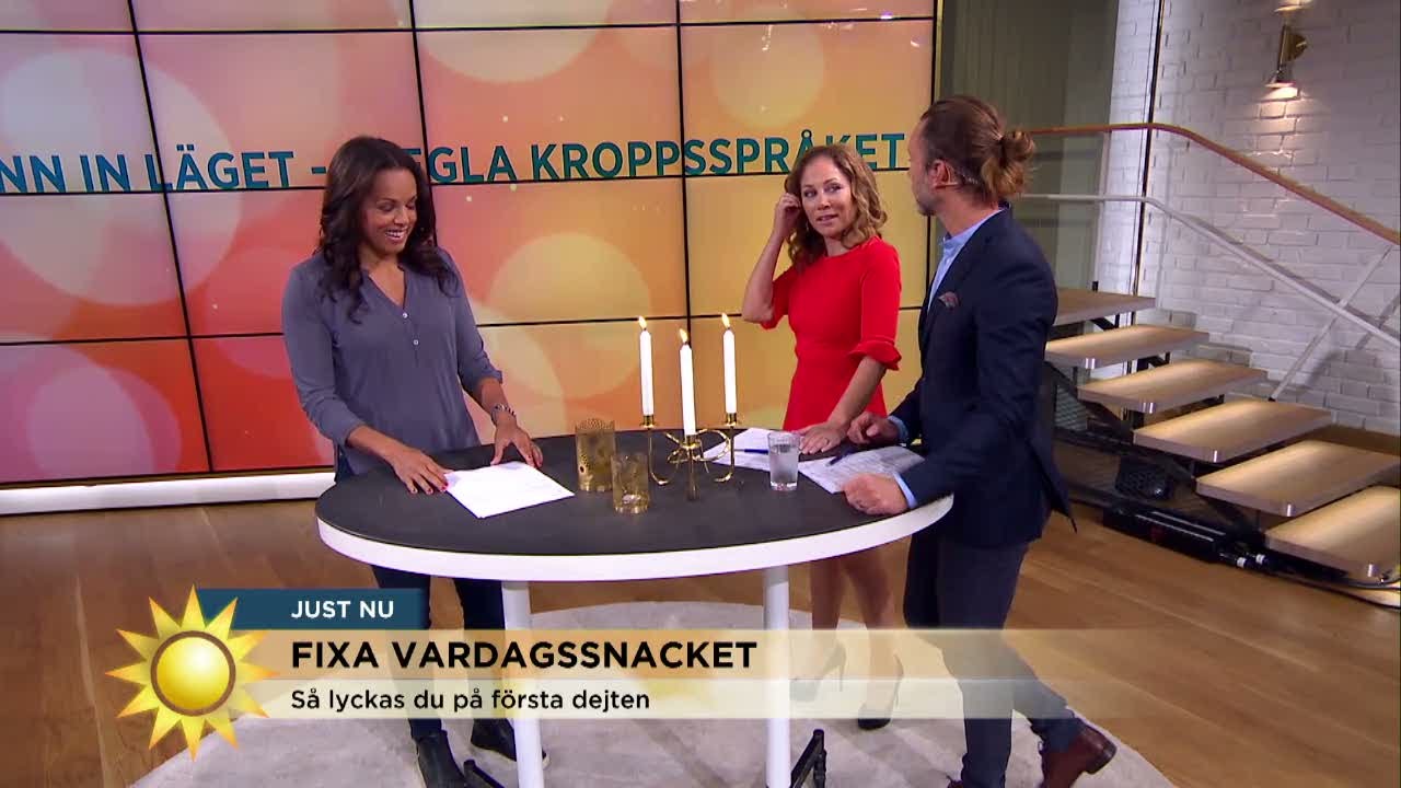 Elaine Eksvärd hjälper dig lyckas med dejten - Nyhetsmorgon (TV4)