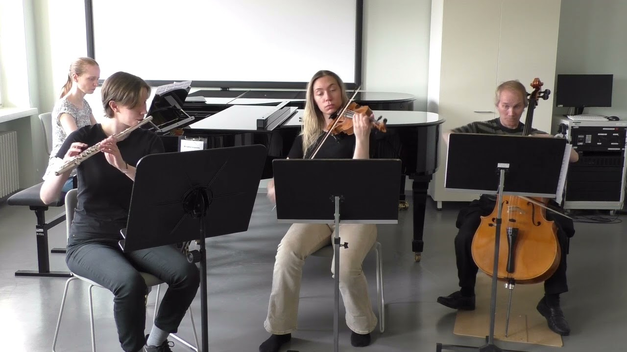 John Powell: Romantic flight (HTTYD), Arranged for piano, flute, violin and cello by Anja Goller