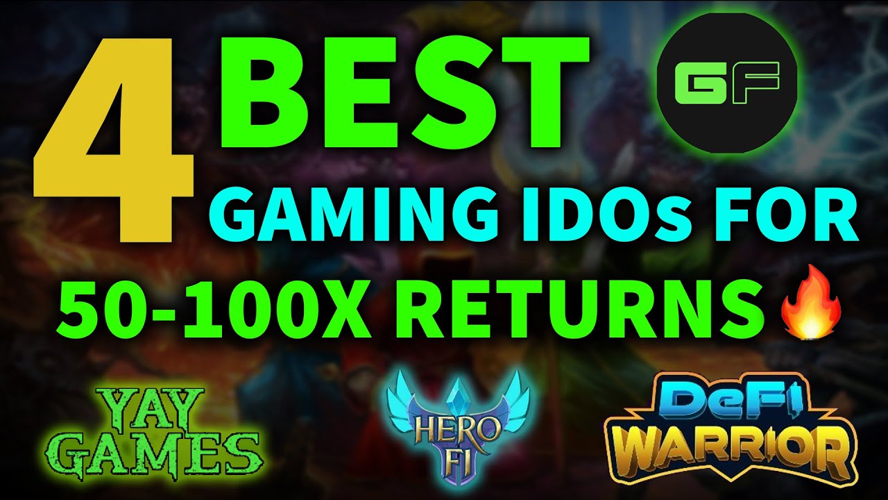 Top 4 Gaming - NFT projects for big profits in this week 🚀