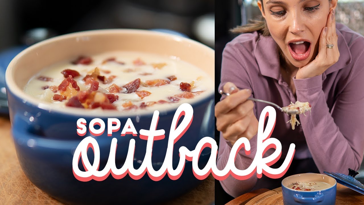 Como fazer a SOPA DE BATATA DO OUTBACK CASEIRA