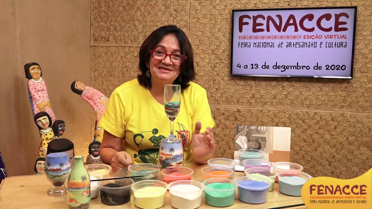 Oficina de Areia Colorida