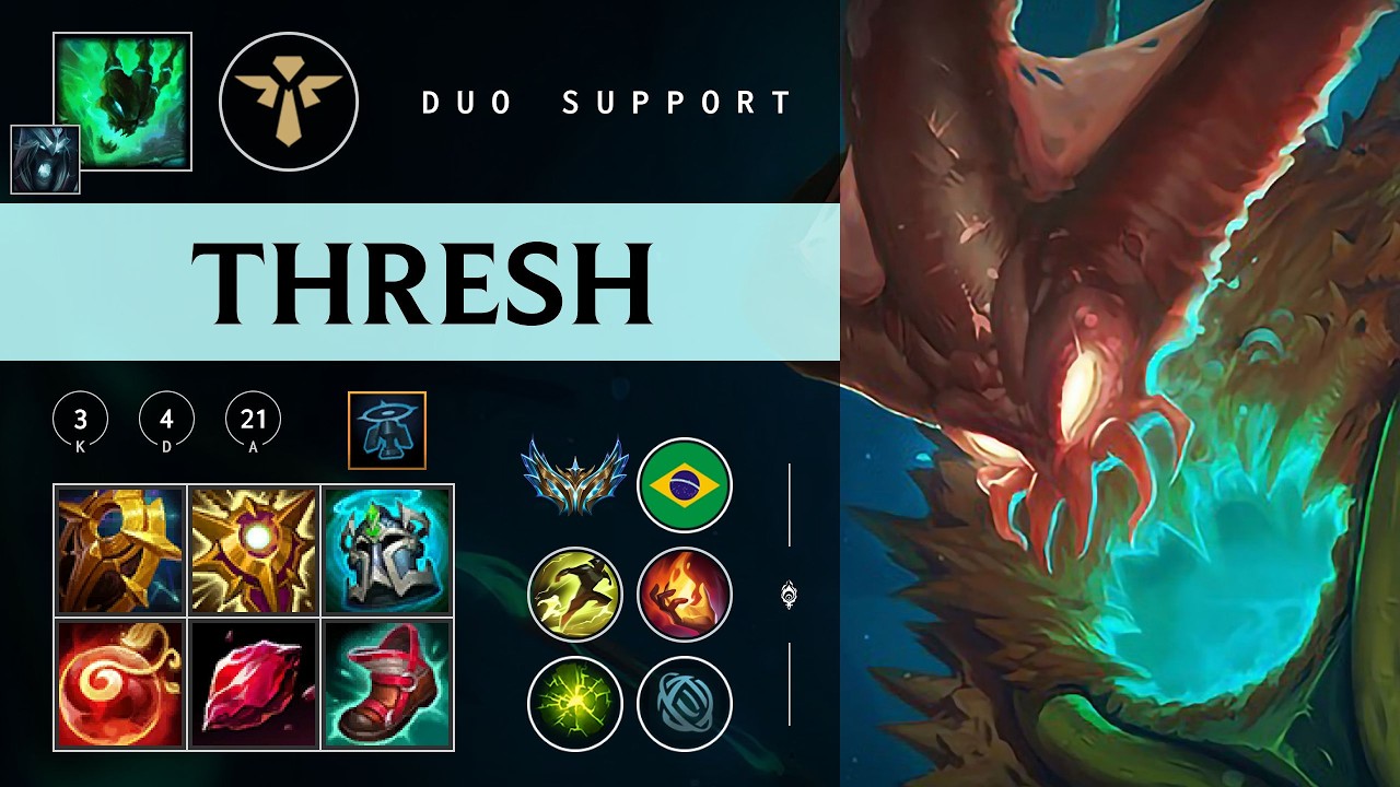 Thresh Support vs Rakan - BR Challenger Patch 26.04
