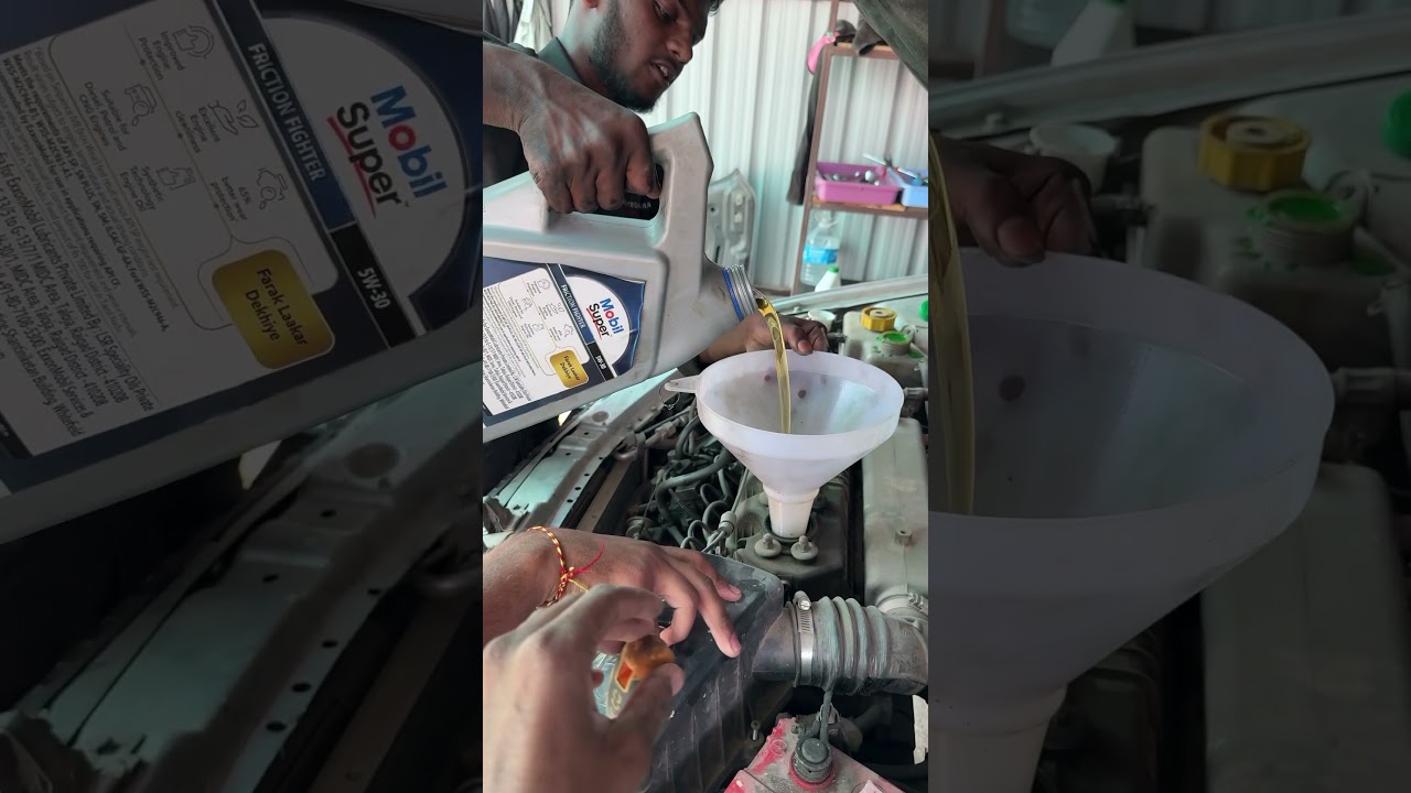 Tata Indica ⛽️ General Service * Engine oil , Oil filter , Air filter , Coolant 🛠️🛞