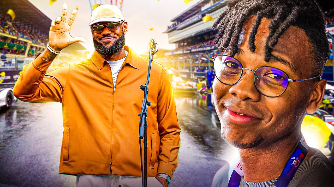 😳 ON RENCONTRE LEBRON JAMES AU 24H DU MANS - Les Parodie Bros