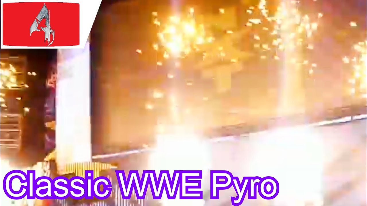 WWE old school Pyro live Remastered Vol 10