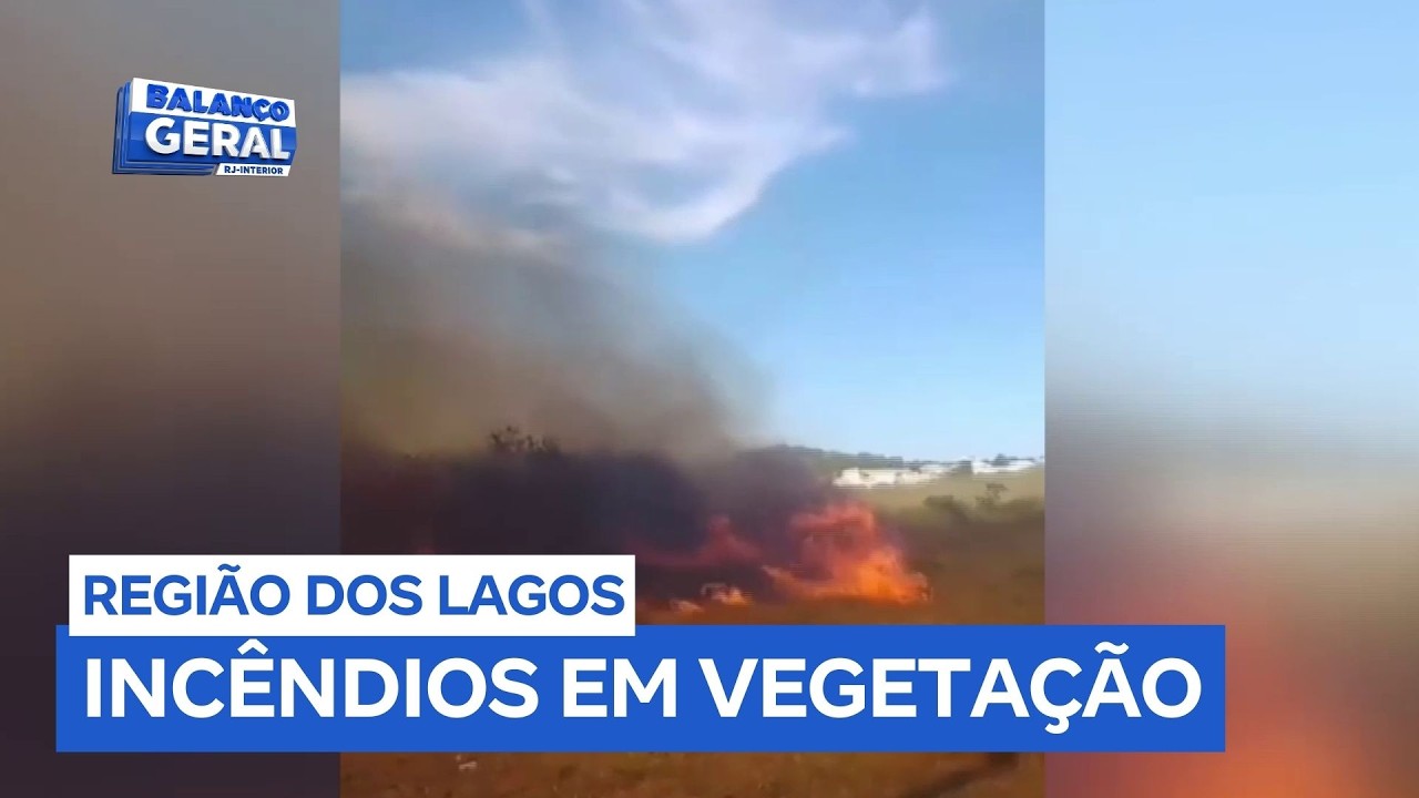 Incêndios em vegetação aumentaram nos municípios do RJ e preocupam autoridades