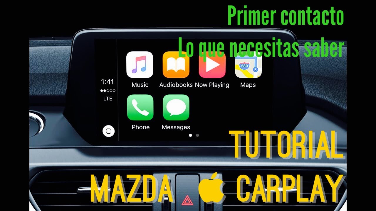Mazda   CarPlay, primer contacto y primeras impresiones. Tutorial!!