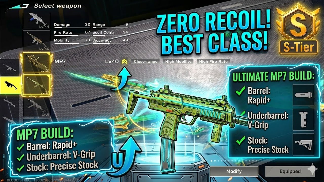 The Best Blood Strike Loadouts for Zero Recoil (2026)