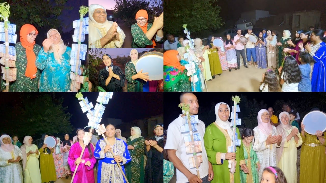 سبوع ليلى👼 رشيدة وحكيمة دارو هدية بالحيدوس كولشي طاير بالفرحة 🥳🥳 