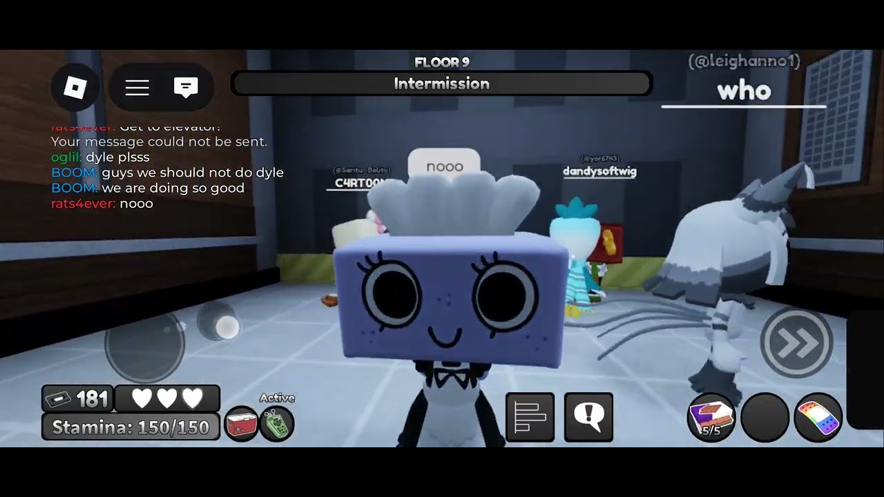 Finn my fav got a floor :)