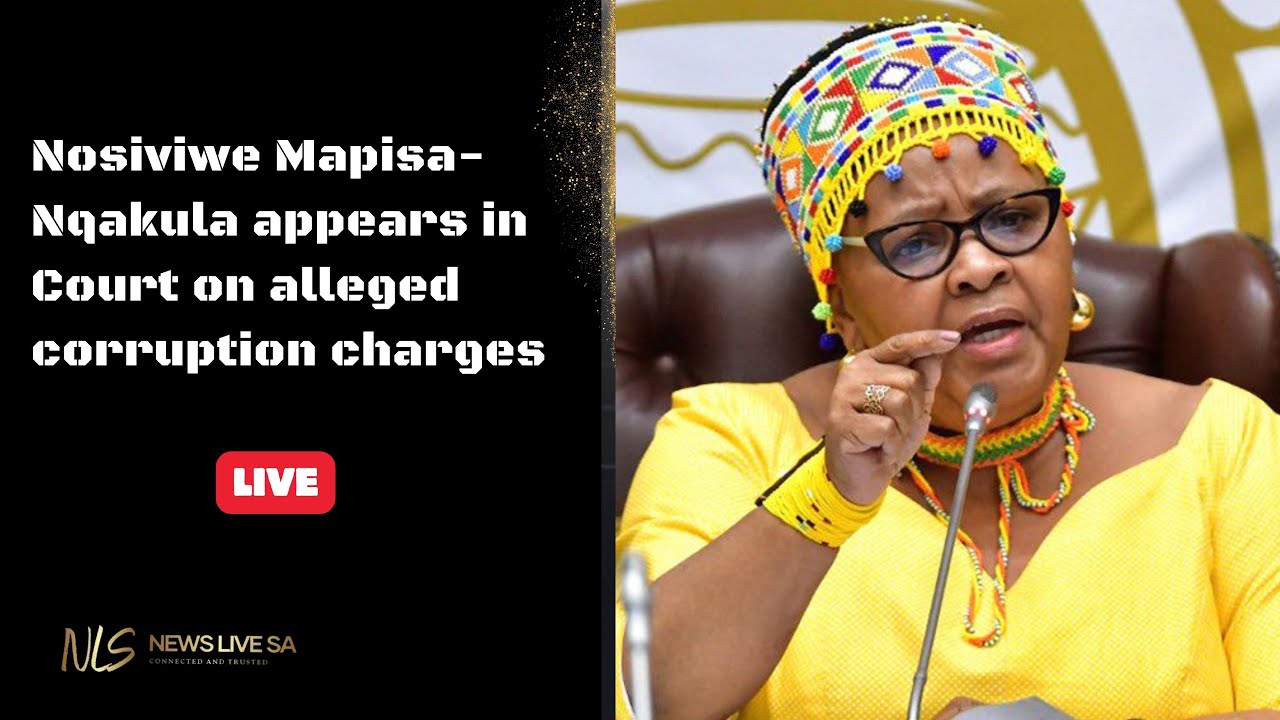 Nosiviwe Mapisa-Nqakula appears inCourt on alleged corruption charges