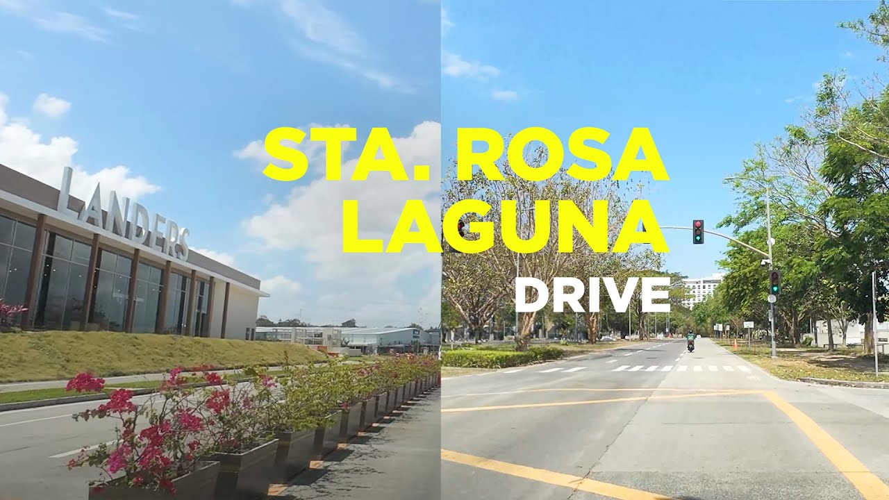 Sta Rosa Laguna is progressing! | Nuvali, Greenfield City, Eton City | Drive Tour