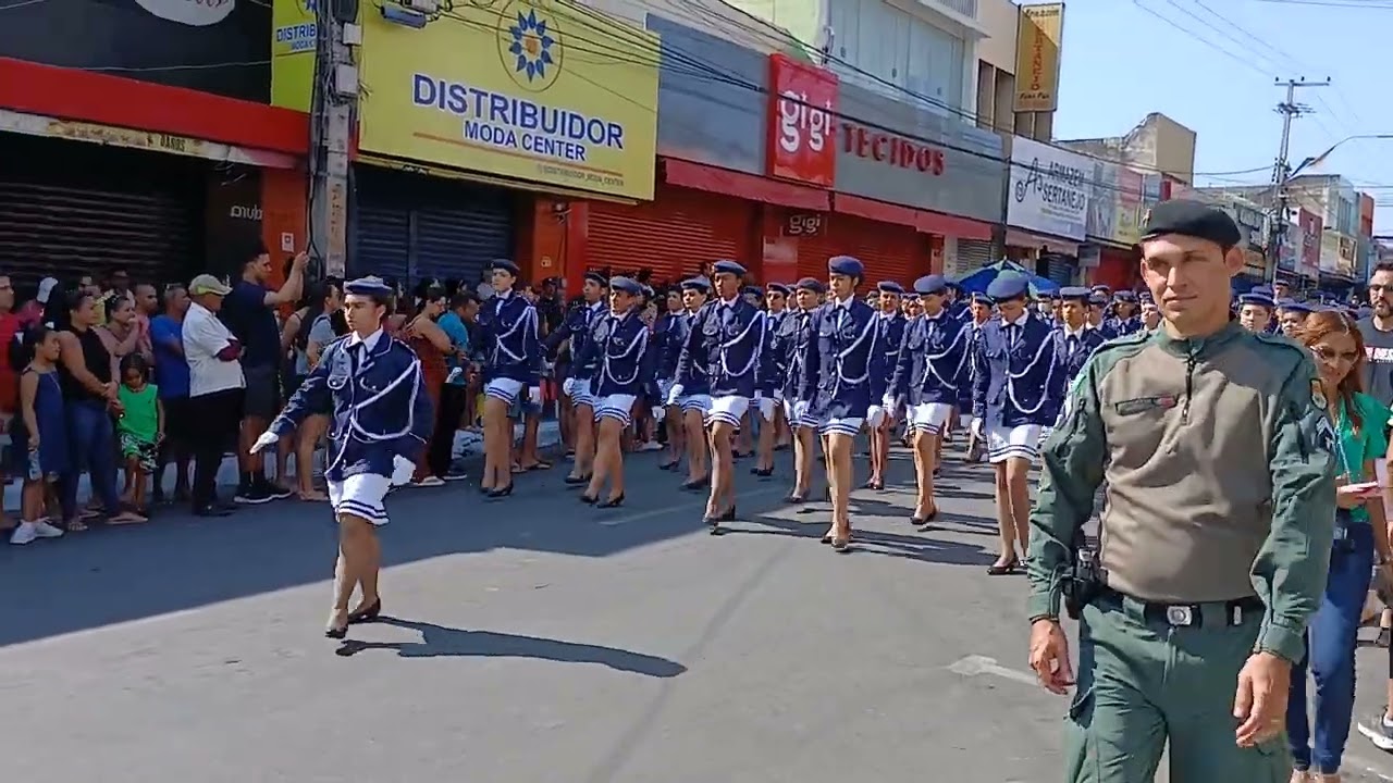 Desfile cívico 7 de setembro - Colégio Militar - Juazeiro do Norte, Ceará - Um show!