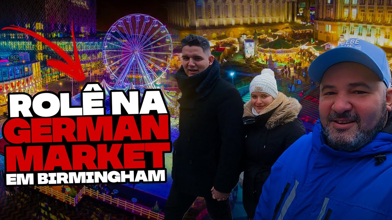 ROL&Ecirc; NA GERMAN MARKET EM BIRMINGHAM INGLATERRA |  COWBOYTGA