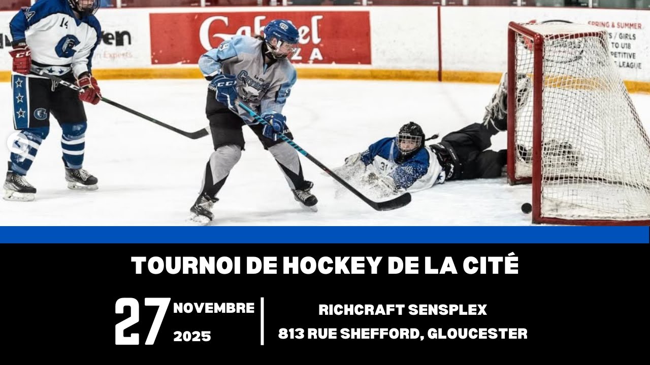 TOURNOI DE HOCKEY LA CIT&Eacute; MASCULIN 2025 - La Cit&eacute; C. Canadore