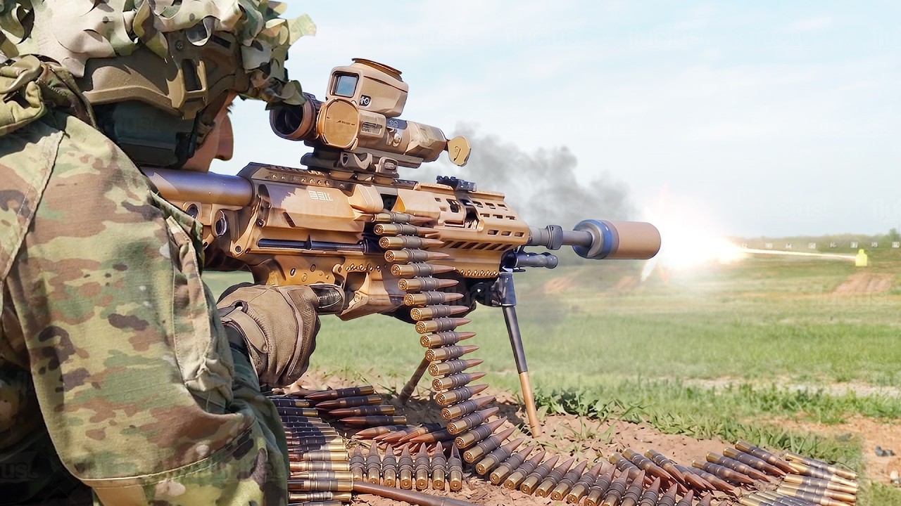 US Army Testing Its Brand-New Most Devastating Machine Gun