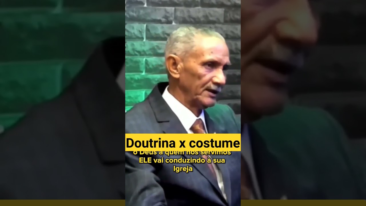 DOUTRINA X USOS E COSTUMES - PR JOSE CARLOS