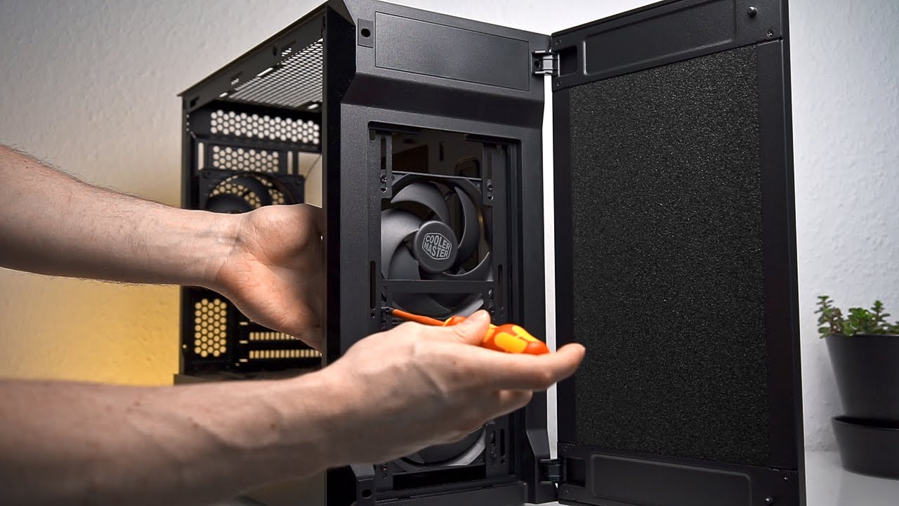 mATX Build Montage - feat. Cooler Master S400 and MSI B450M Mortar Max