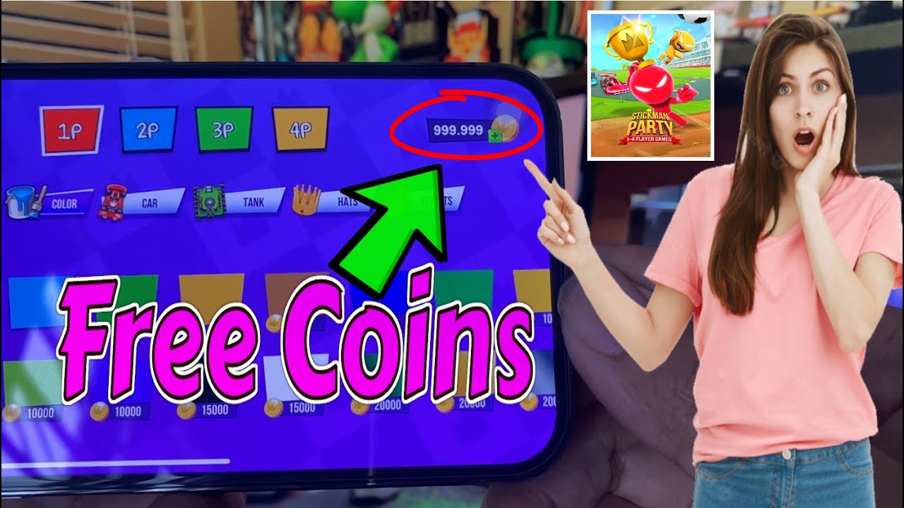 Stickman Party Hack Mod Apk - How To Get Unlimited Coins in Stickman Party