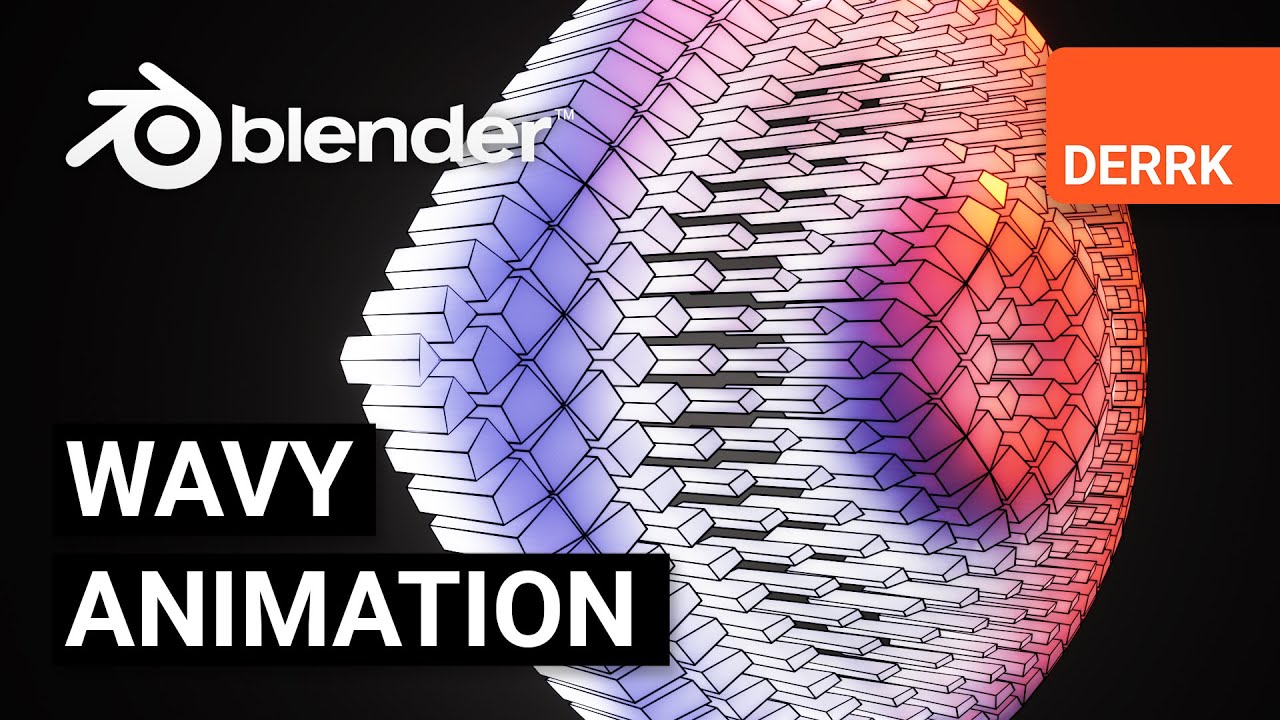 Create a Wavy Abstract Animation in Blender 2.8